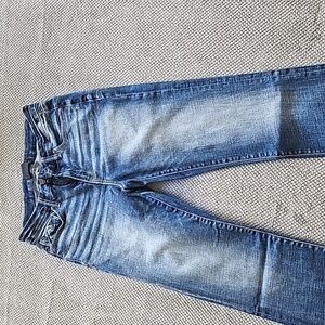 Buckle Black Blue Boot Cut Denim Jeans 28×32